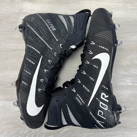 Nike Vapor Untouchable 3 Elite Flyknit Football Detachable Cleats 12 BV6699-001 - Picture 1 of 10